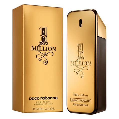 1 million cologne eau de toilette|1 million paco rabanne original.